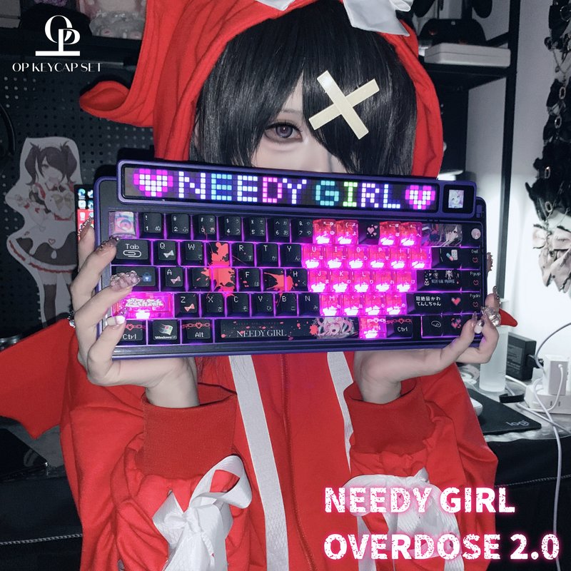 Keyboard Gaming Transparent - Anchor Girl Heavy Dependence 2.0 Theme