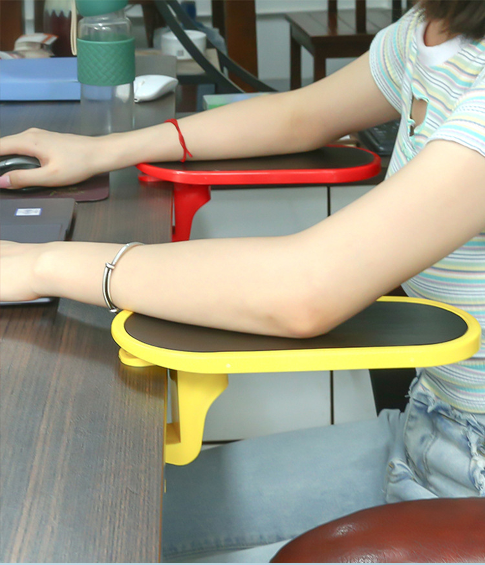 Gaming Keyboard Ergonomics - Adjustable Height Angle Ergonomic Desk Armrest,