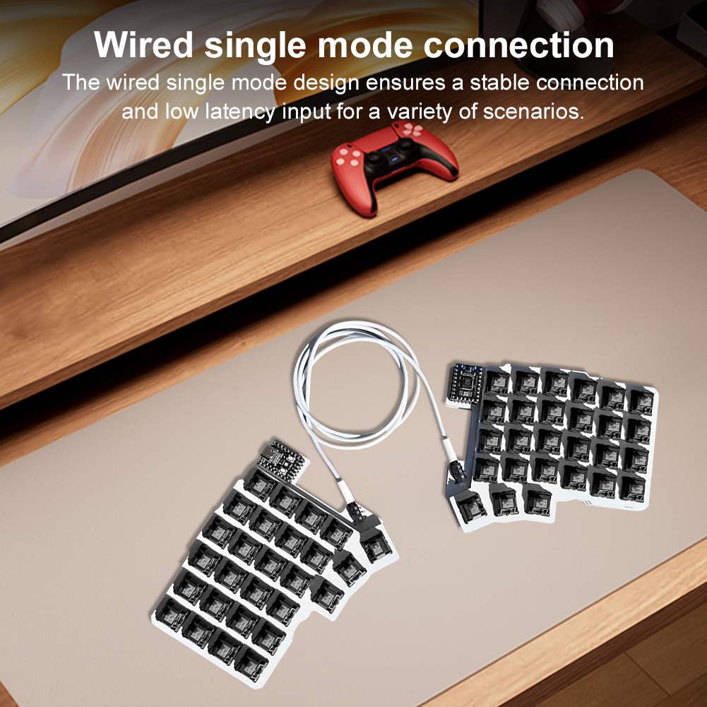 Gaming Keyboard Ergonomics - Silakka54 Split Keyboards Ergonomics Design Hot