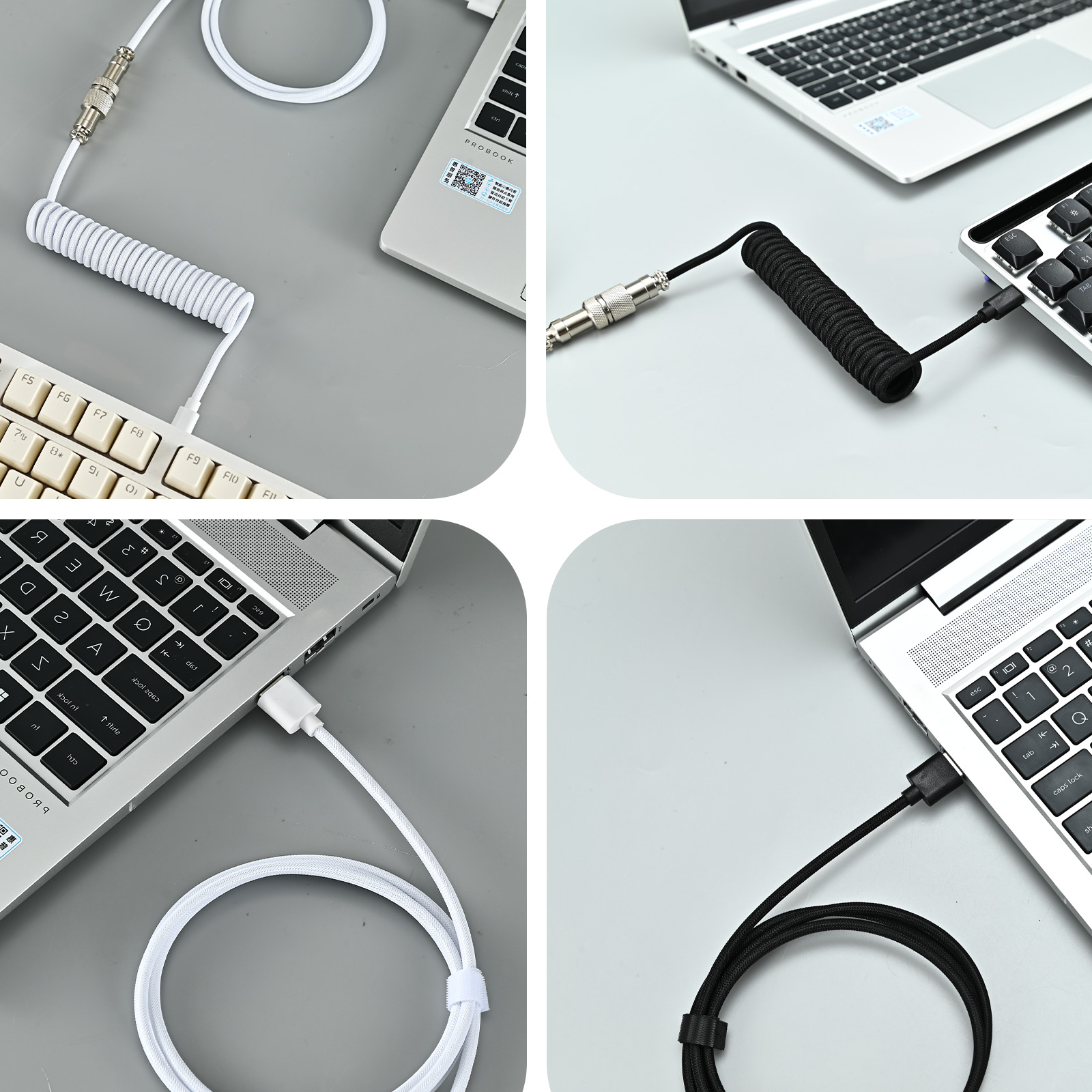 3m Type C Mechanical Keyboard  – обзор и цена Coiled Usb Cable