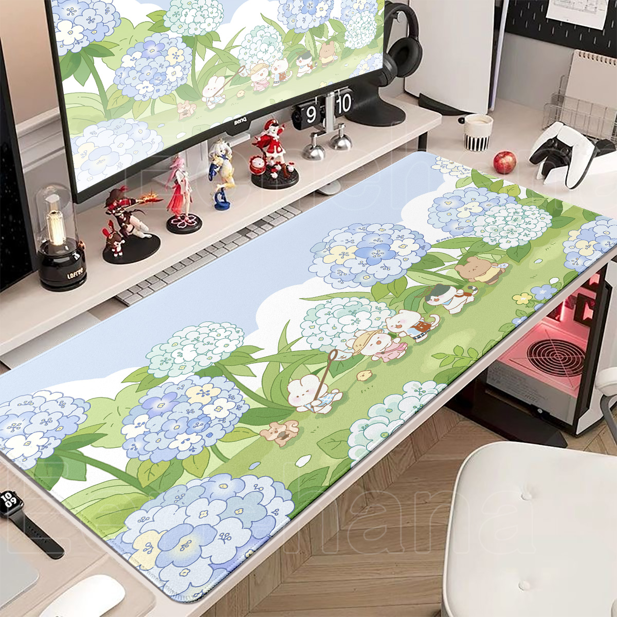 Spring Cute Rabbit Mouse Pad L – обзор и цена Gaming Keyboard Higround