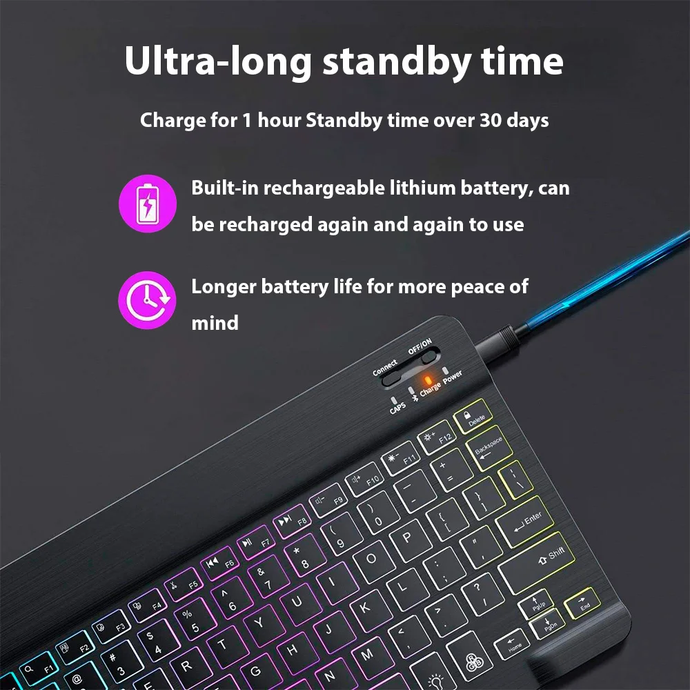 Bluetooth Keyboard for Tablet  – обзор и цена Gaming Keyboard Wireless