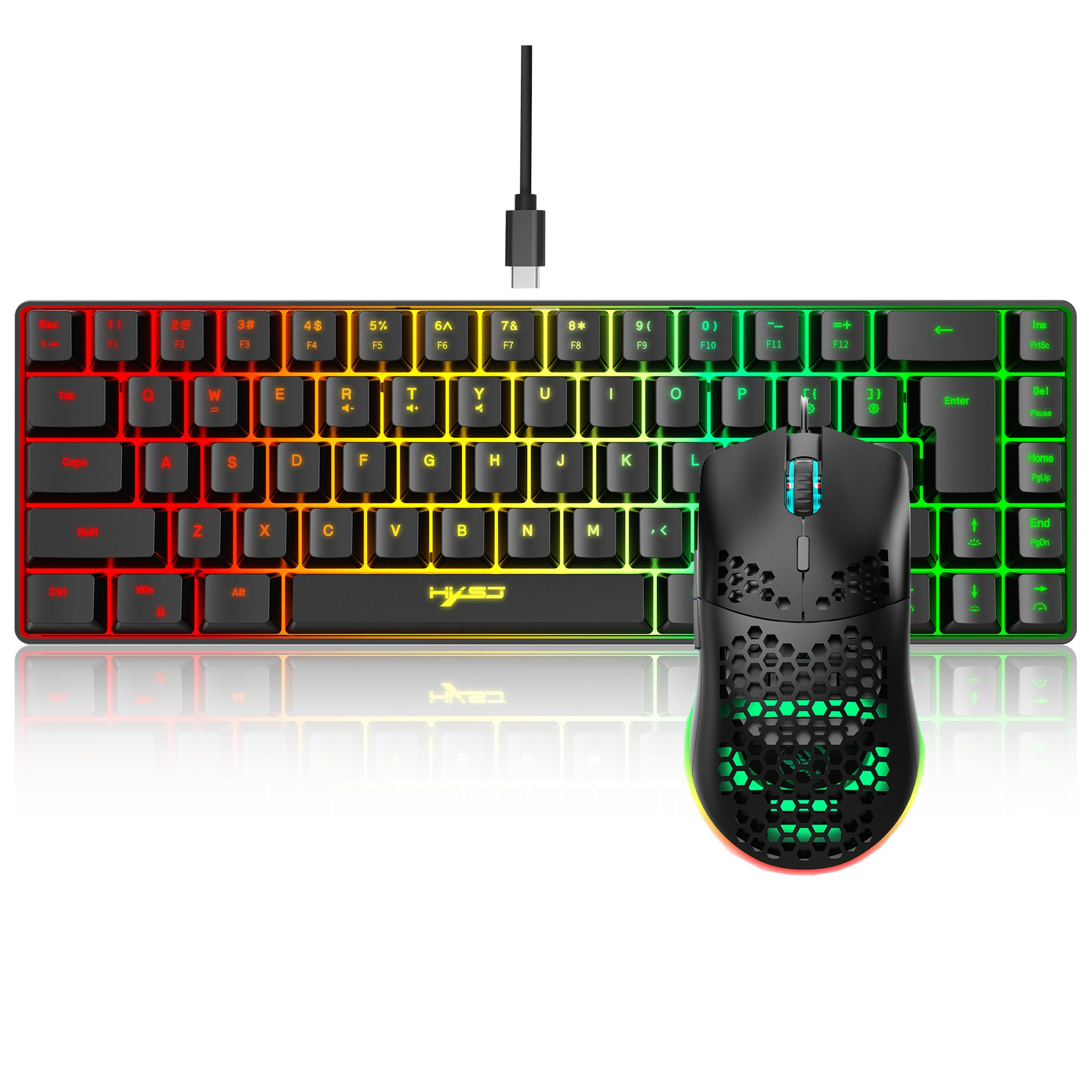 Keyboard and mouse 68key wired – обзор и цена Gaming Keyboard And Mouse Set