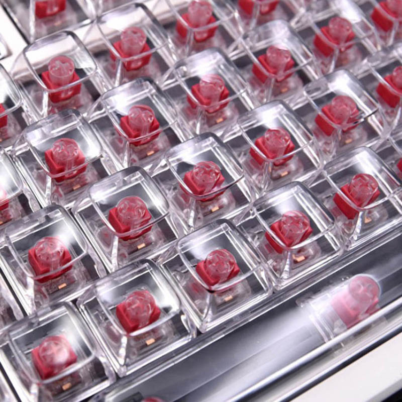 132 Keys Crystal Transparent K – обзор и цена Keyboard Gaming Transparent