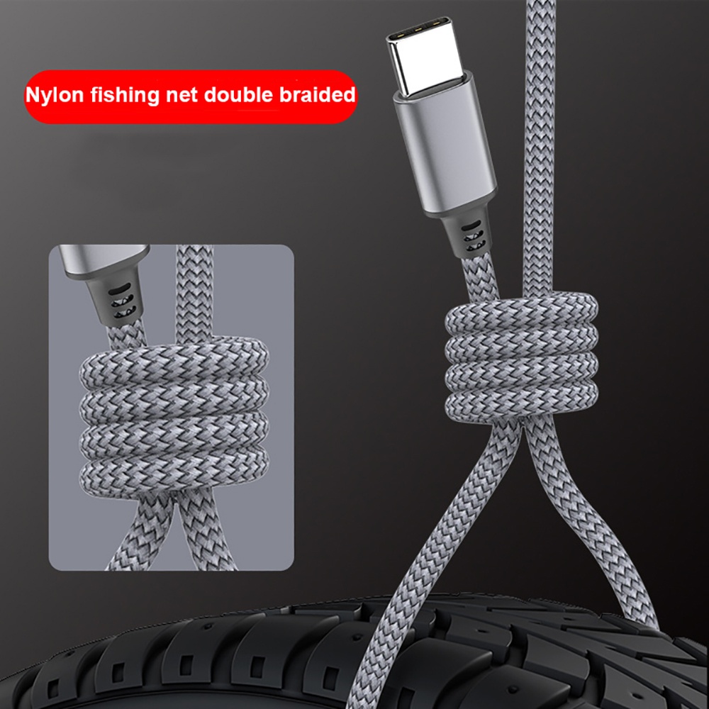 PD 60W 3A High Power Type-C To – обзор и цена Coiled Usb Cable