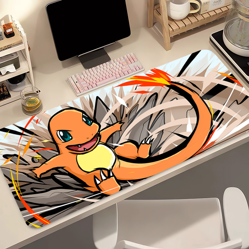 Anime Mouse Pad Pokemon Chariz – обзор и цена Gaming Keyboard Easy To Clean