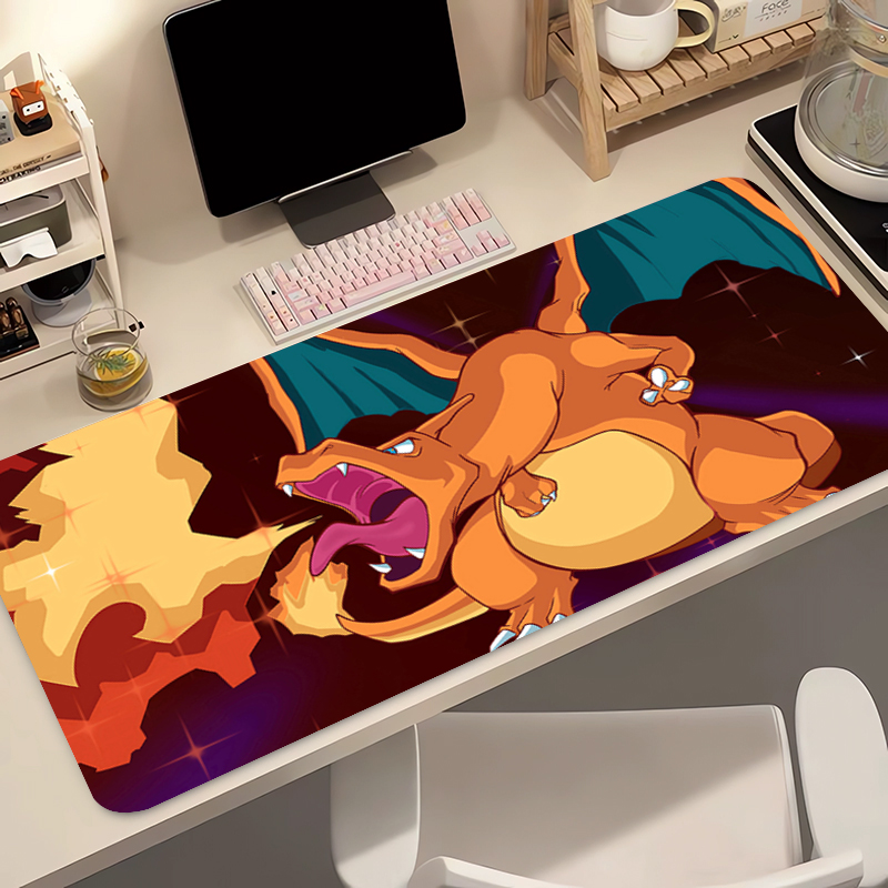 Anime Mouse Pad Pokemon Chariz – обзор и цена Gaming Keyboard Easy To Clean