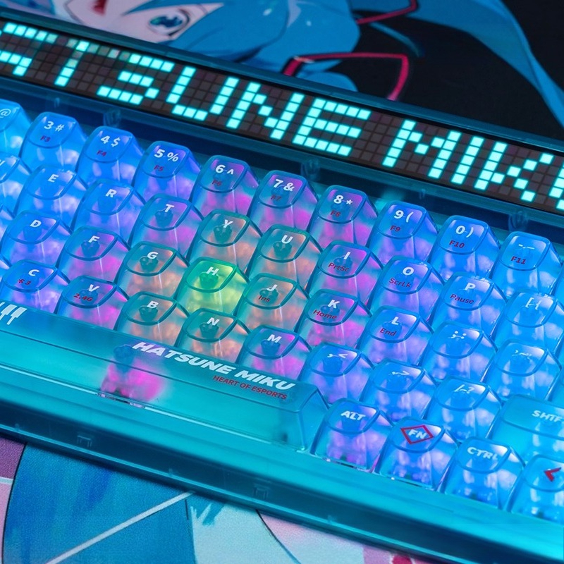Anime Hatsune Miku Series Mech – обзор и цена Gaming Keyboard Wireless