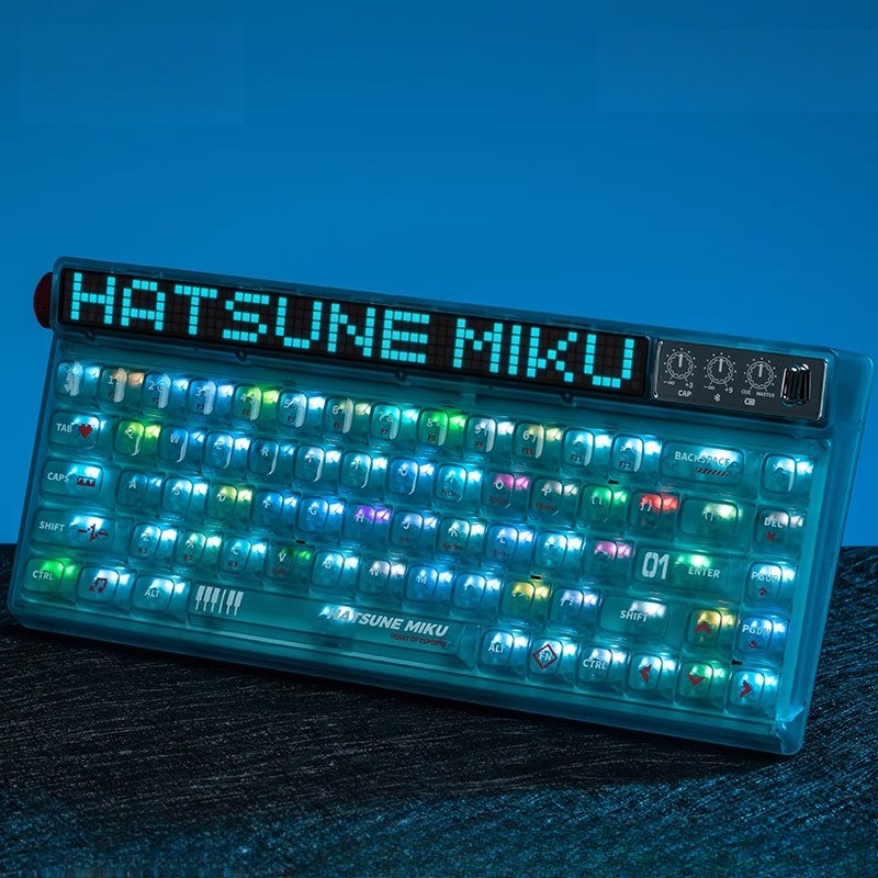 Anime Hatsune Miku Series Mech – обзор и цена Gaming Keyboard Wireless