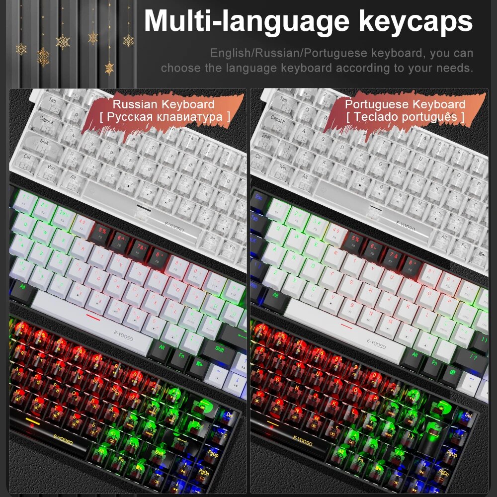 E-YOOSO Z686 USB Mini Slim Mec – обзор и цена Gaming Keyboard E Yooso