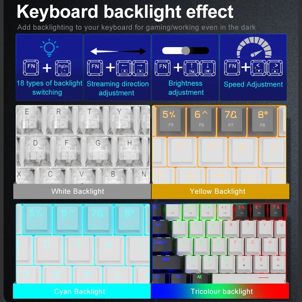 E-YOOSO Z686 USB Mini Slim Mec – обзор и цена Gaming Keyboard E Yooso