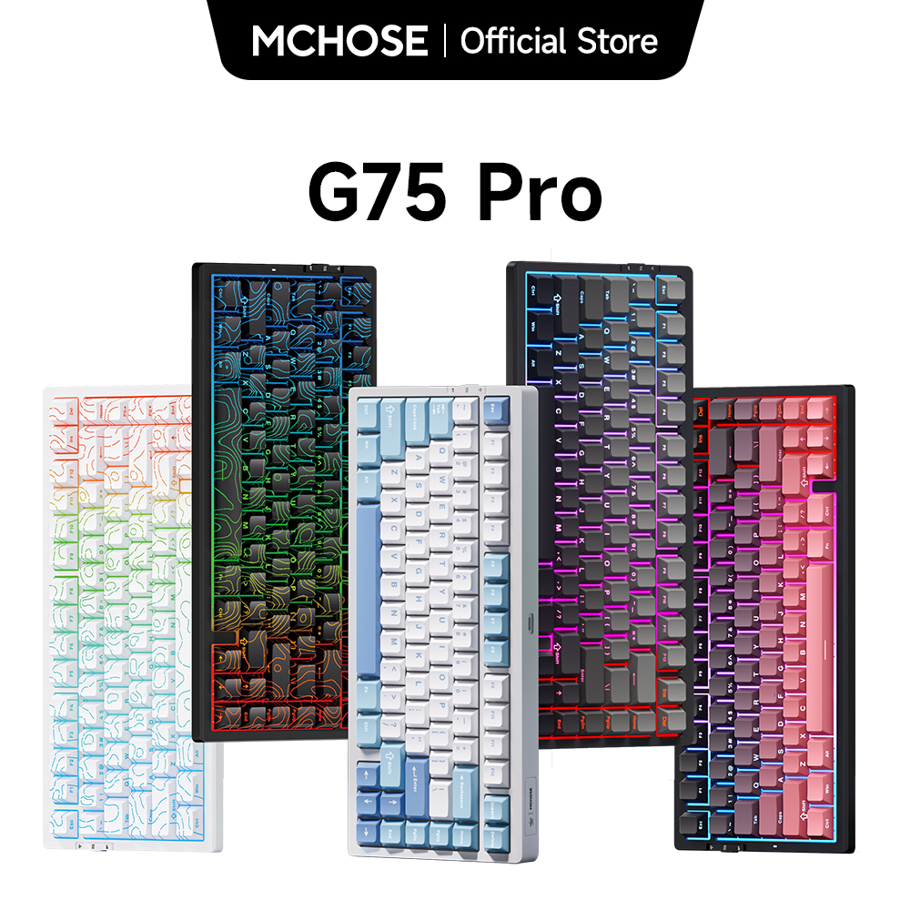 MCHOSE G75 Pro Wireless Mechan – обзор и цена Gaming Keyboard Expensive