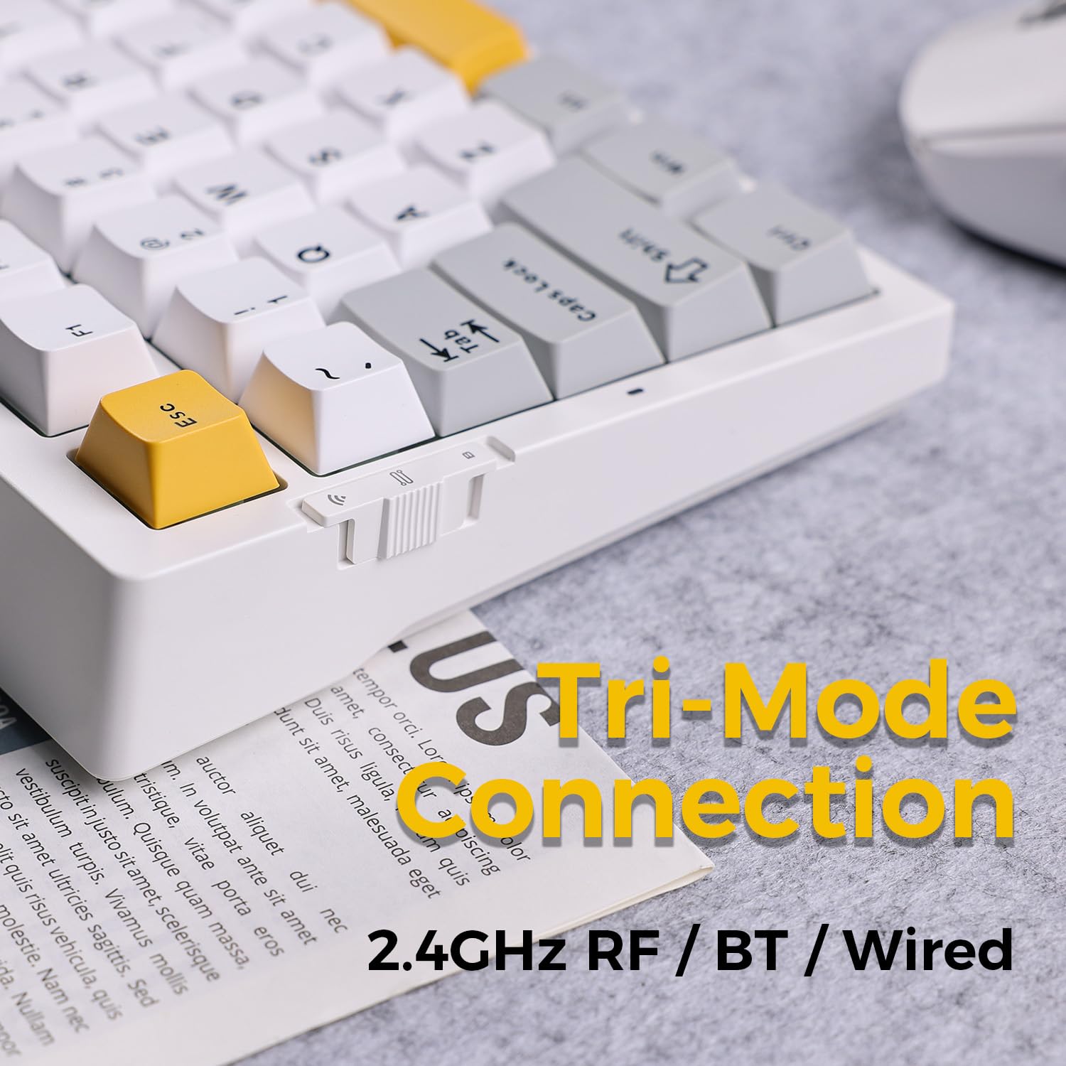 MCHOSE G75 Pro Wireless Mechan – обзор и цена Gaming Keyboard Expensive