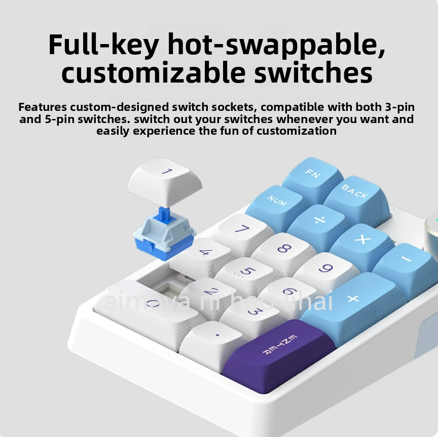 Kzzi K20 Mini Keypad Three Mod – обзор и цена Gaming Keyboard Wireless