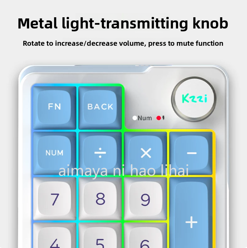 Kzzi K20 Mini Keypad Three Mod – обзор и цена Gaming Keyboard Wireless