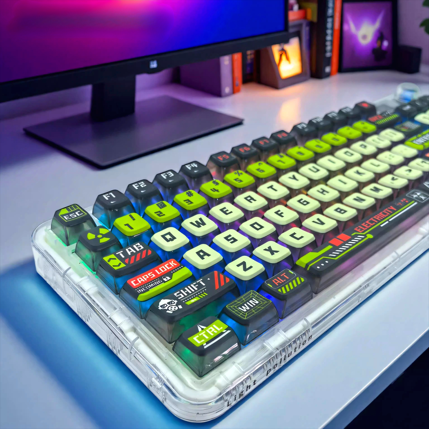 Apocalypse Biochemical, Four S – обзор и цена Keyboard Gaming Transparent