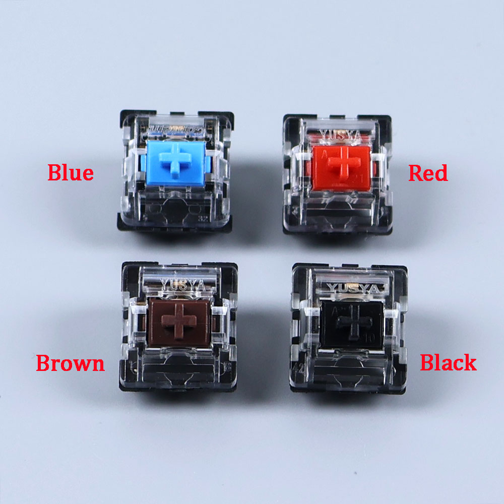 2Pin Clicky Linear Tactile Sil – обзор и цена Keyboard Gaming Transparent