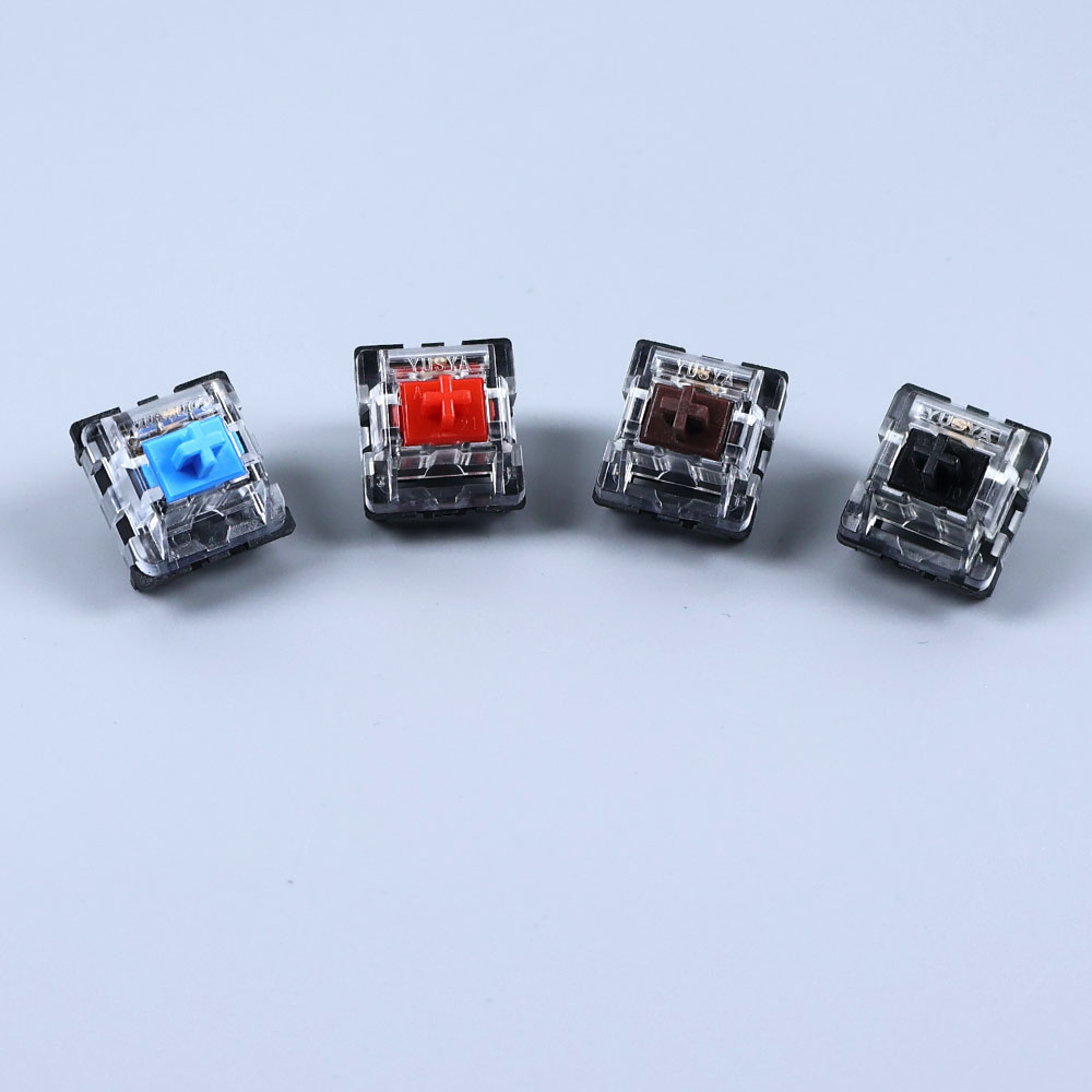 2Pin Clicky Linear Tactile Sil – обзор и цена Keyboard Gaming Transparent