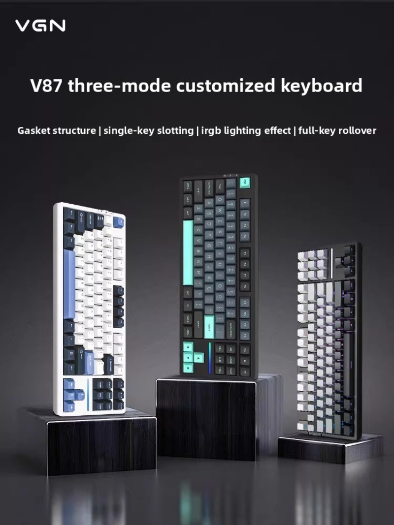 VGN V87 TKL Wireless Mechanica – обзор и цена Gaming Keyboard Thocky