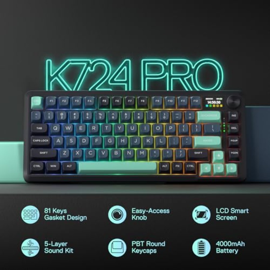 Gaming keyboard with gasket mo – обзор и цена Gaming Keyboard No Noise