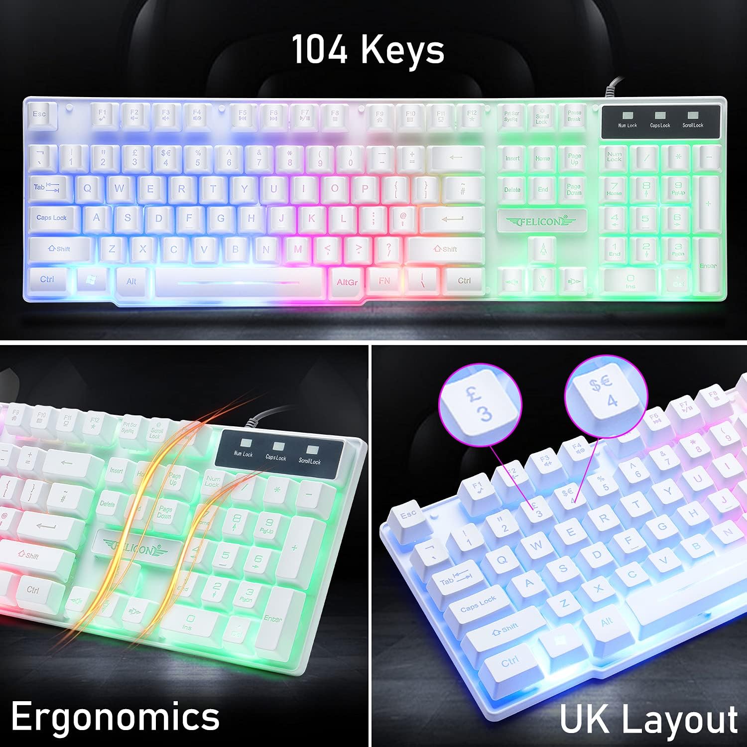 MAMBASNAKE T11 UK 100% Gaming  – обзор и цена Gaming Keyboard Ergonomics