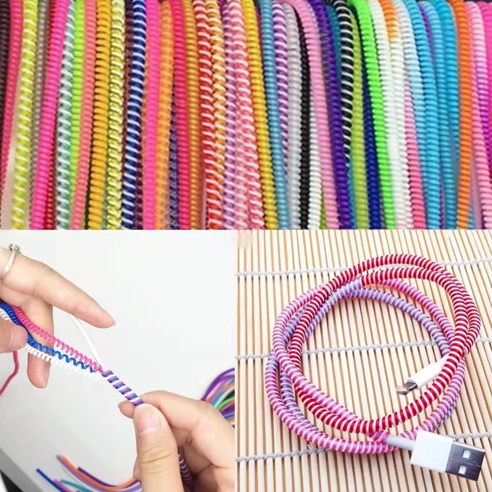 TPU Spiral USB Charging Cable  – обзор и цена Coiled Usb Cable