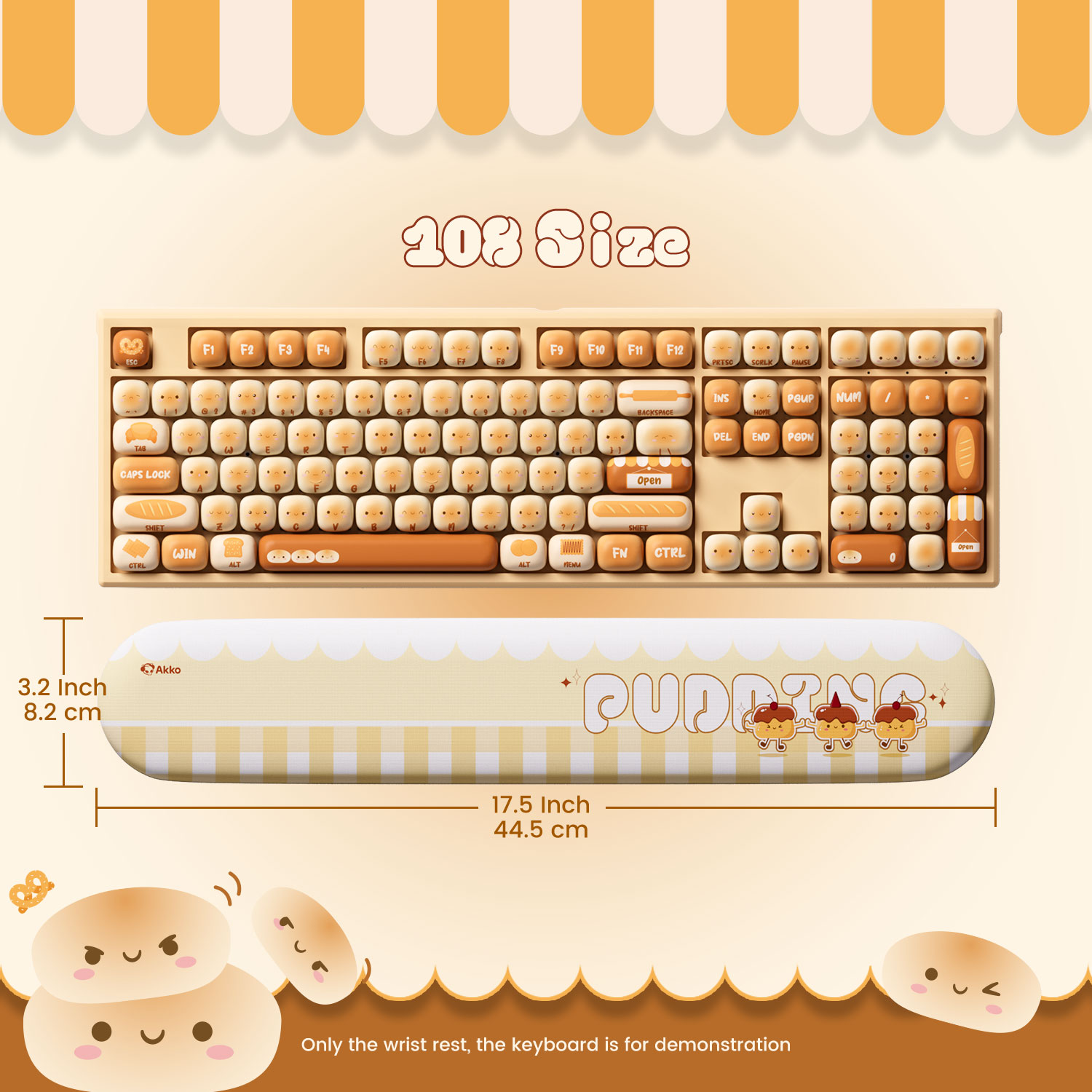 Akko Pudding Buns Keyboard Wri – обзор и цена Gaming Keyboard Ergonomics