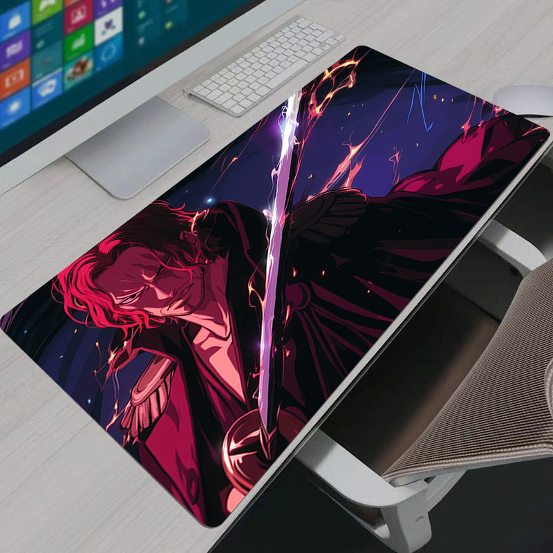 One Piece Shanks Mouse Pad Lar – обзор и цена Gaming Keyboard Easy To Clean