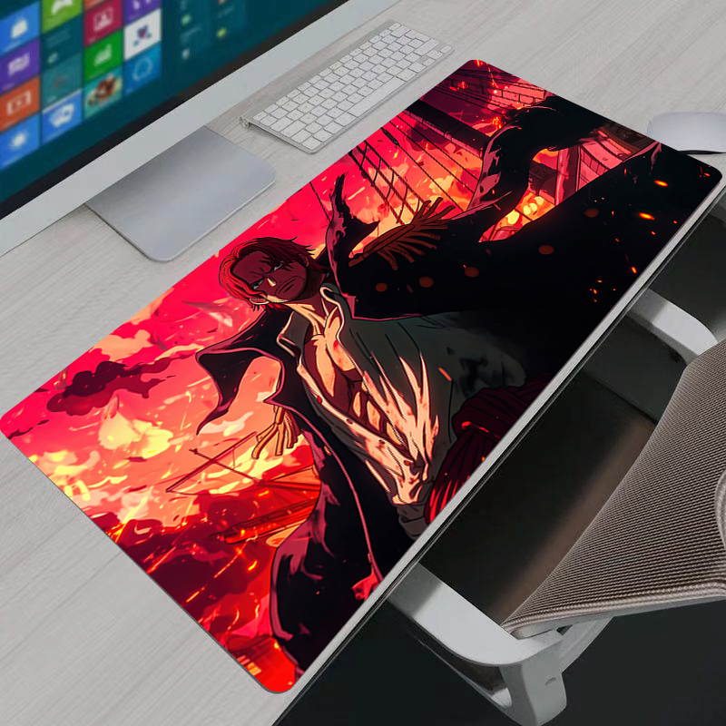One Piece Shanks Mouse Pad Lar – обзор и цена Gaming Keyboard Easy To Clean