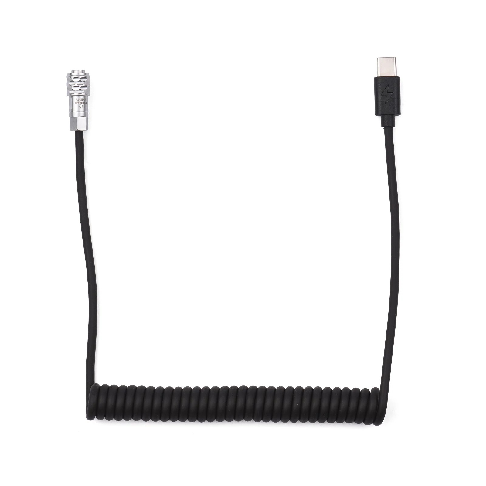 New PD 12V 3A USB Type C To 2  – обзор и цена Coiled Usb Cable