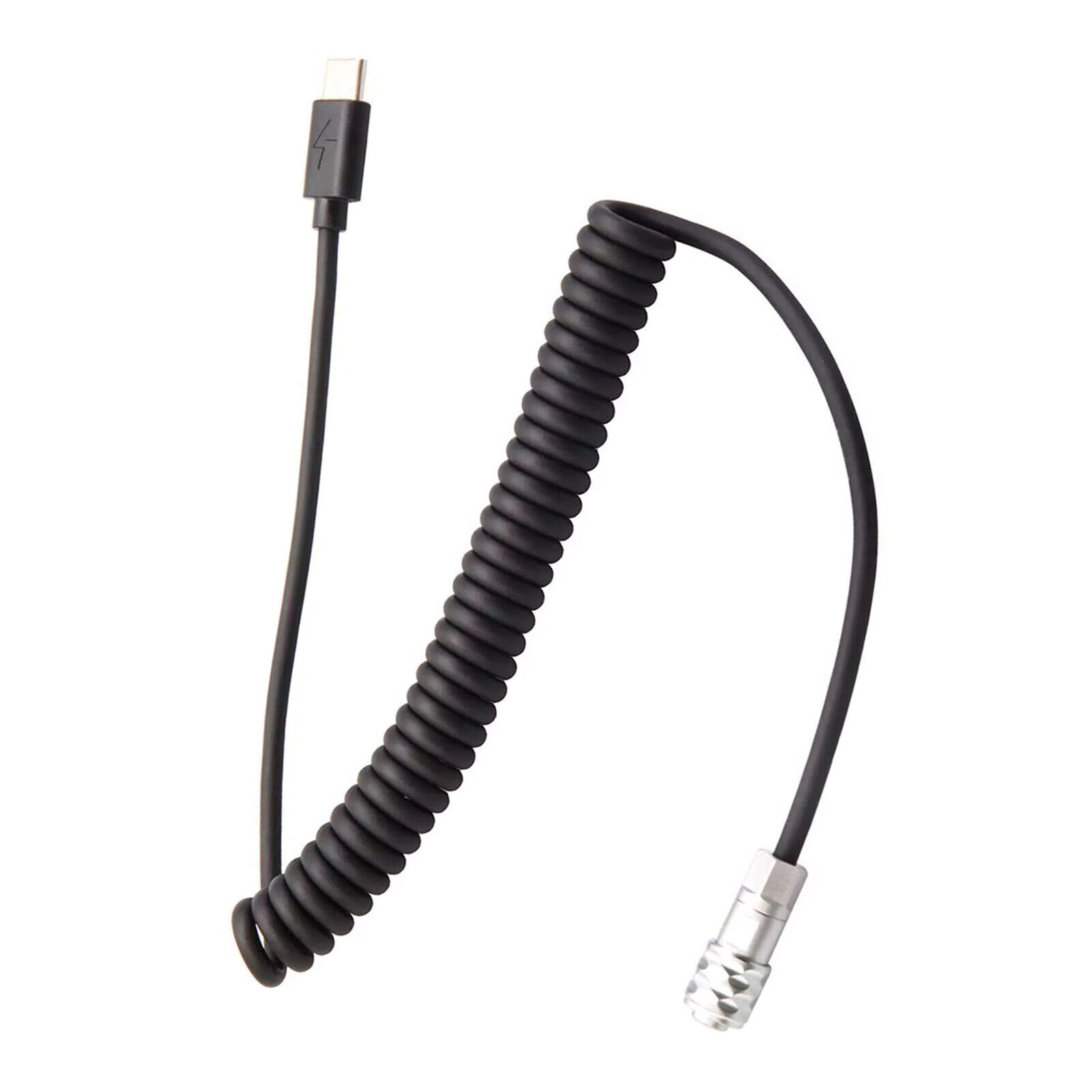 New PD 12V 3A USB Type C To 2  – обзор и цена Coiled Usb Cable