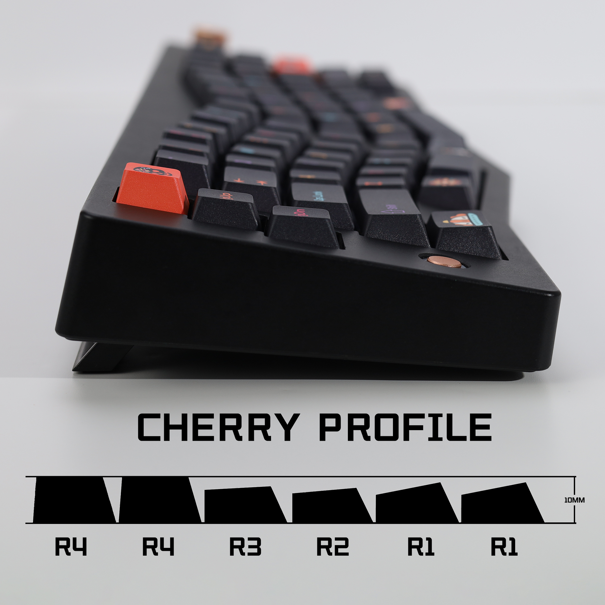 KBDiy Clone GMK Keycaps Retro  – обзор и цена Gaming Keyboard Magnetic Switches