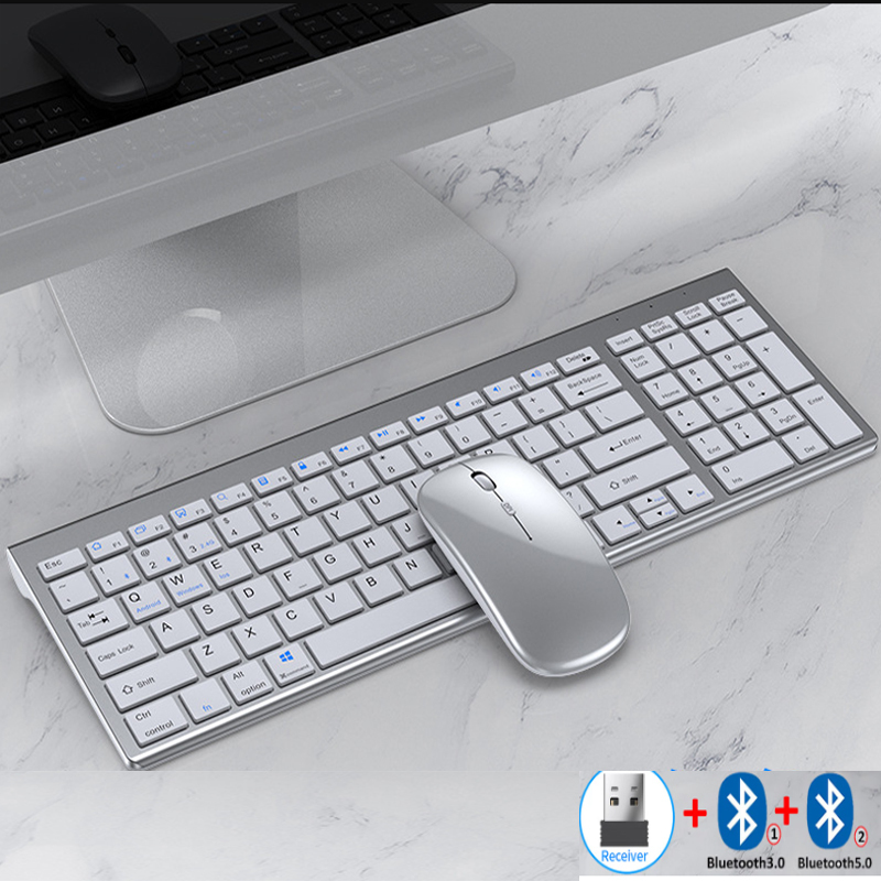 Jomaa Slim Rechargeable Blueto – обзор и цена Gaming Keyboard Mouse And Headset Combo
