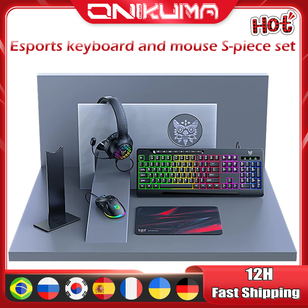 Sunlight 0025 in 1 Combo Gamin – обзор и цена Gaming Keyboard Mouse And Headset Combo