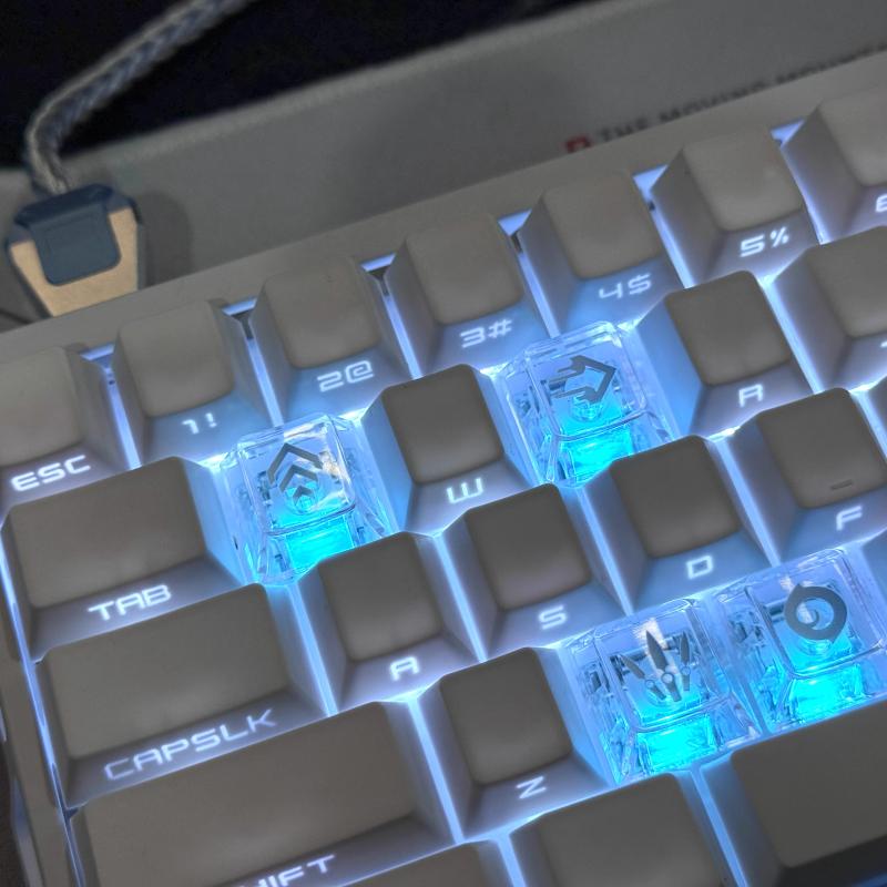 Valorant Skills Keycaps Mechan – обзор и цена Keyboard Gaming Transparent