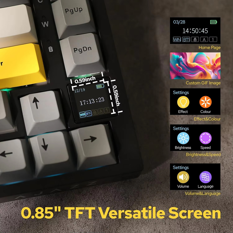 AK820/AK820Pro Gaming Mechanic – обзор и цена Gaming Keyboard Wireless