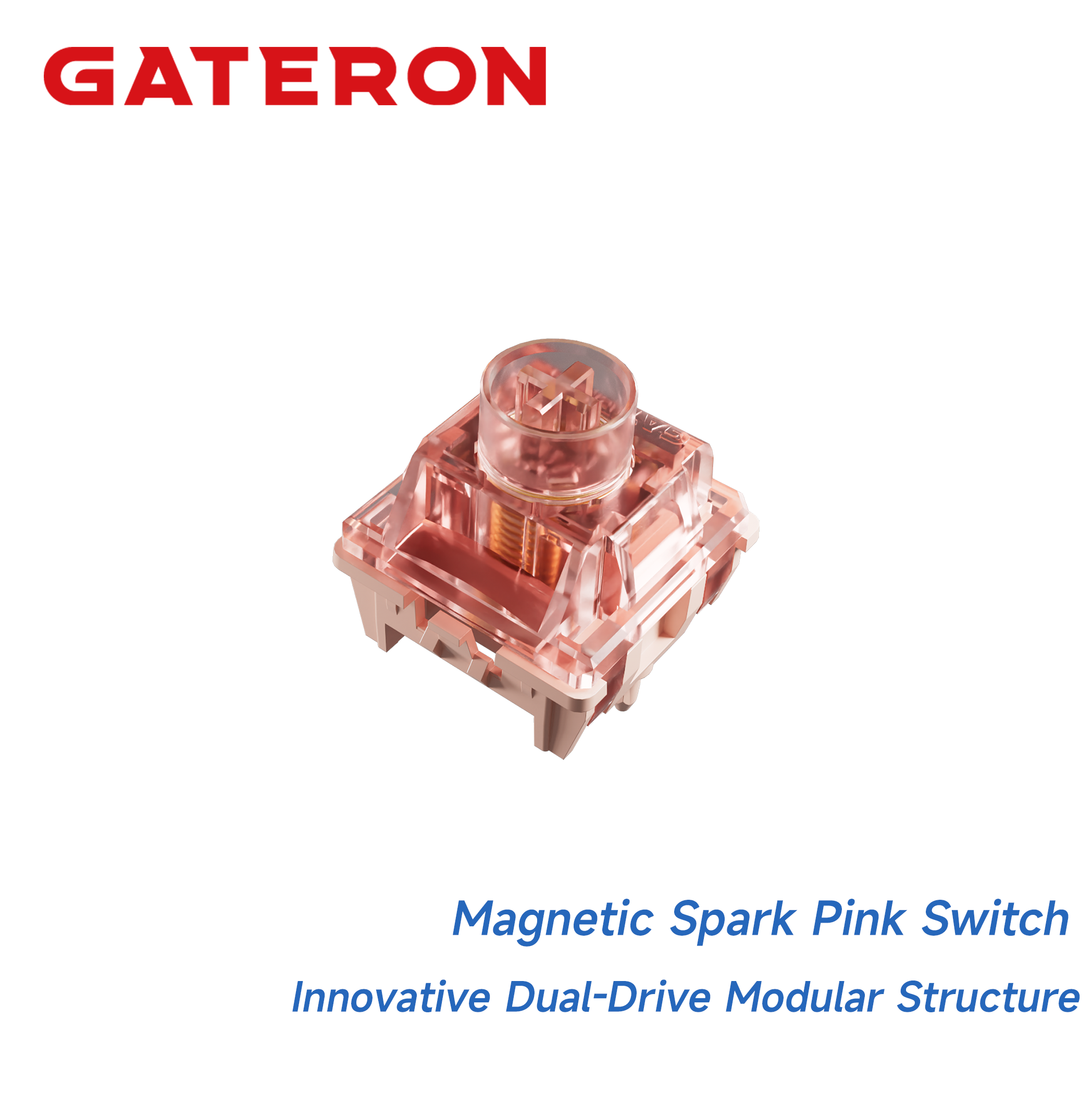 GATERON Magnetic Spark Series  – обзор и цена Gaming Keyboard Magnetic Switches
