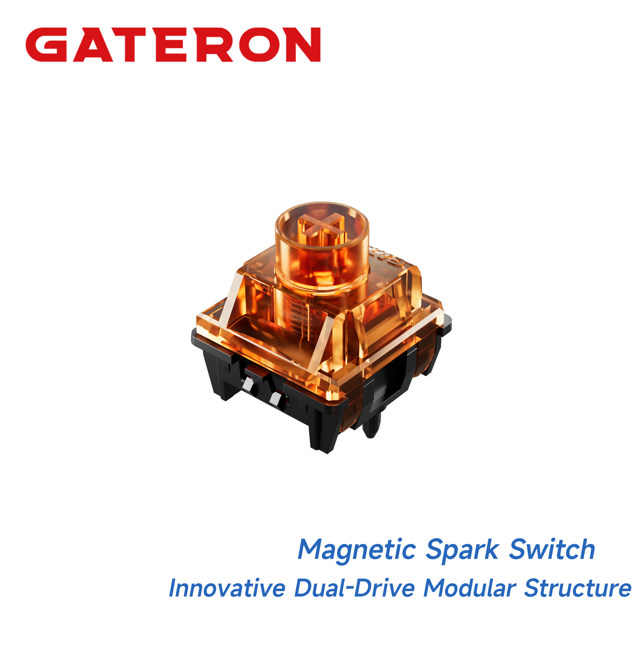 GATERON Magnetic Spark Series  – обзор и цена Gaming Keyboard Magnetic Switches