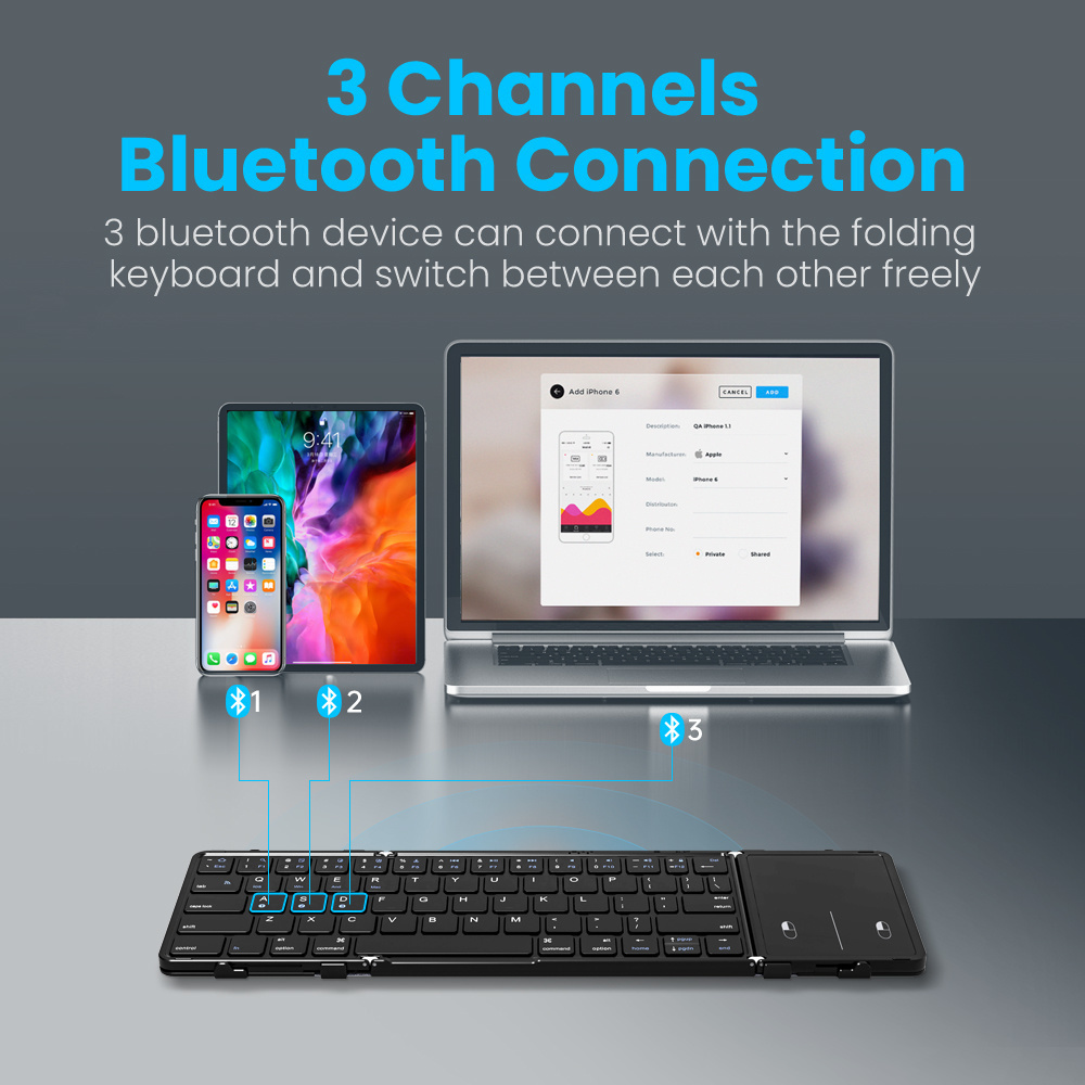 BOW Korea/Russia Wireless Fold – обзор и цена Gaming Keyboard Number Pad