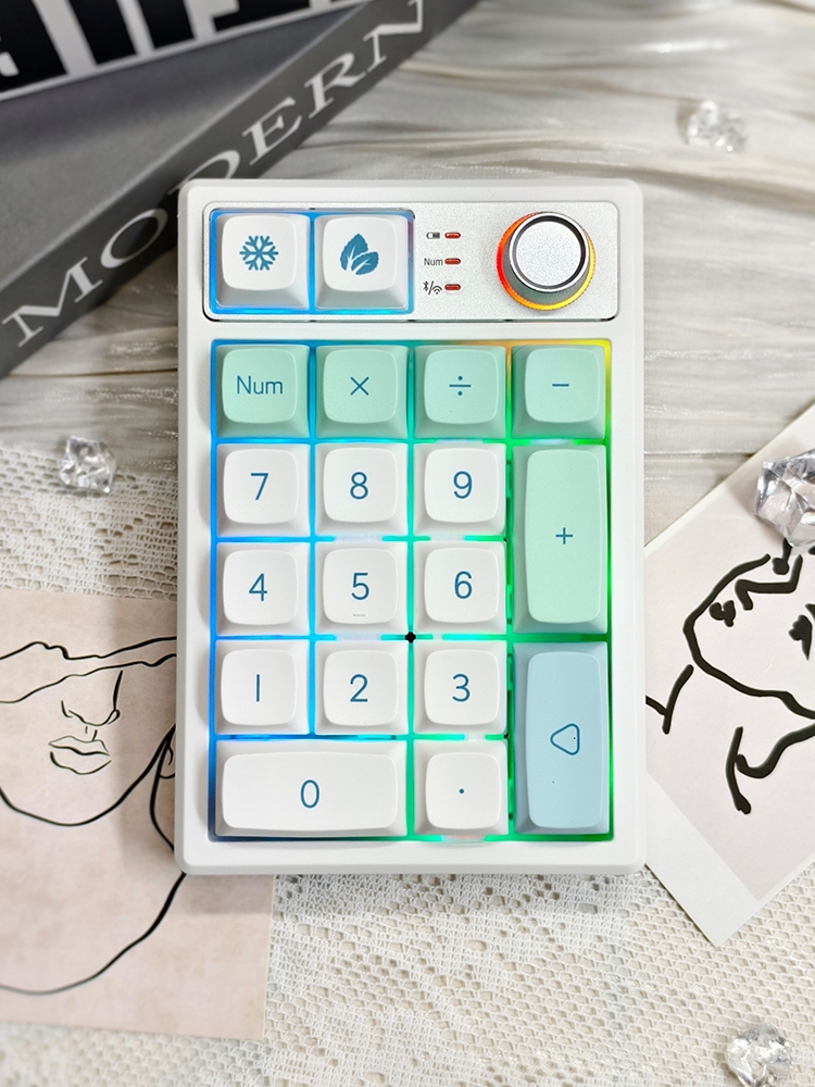 Tri modes Bluetooth KEYCOOL pr – обзор и цена Gaming Keyboard Number Pad
