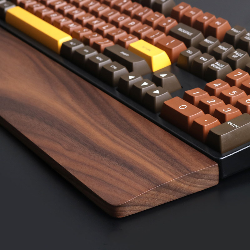 One-Hand Oak Walnut Wooden Key – обзор и цена Gaming Keyboard Number Pad