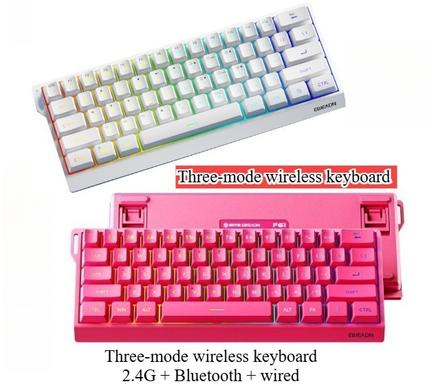 61 keys wireless Mini keyboard – обзор и цена Gaming Keyboard No Noise