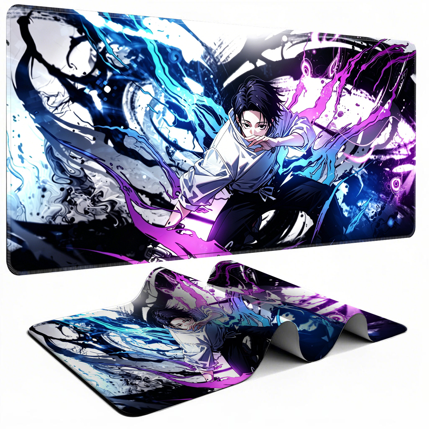HD Anime Purple Mouse Pads Yut – обзор и цена Gaming Keyboard Easy To Clean