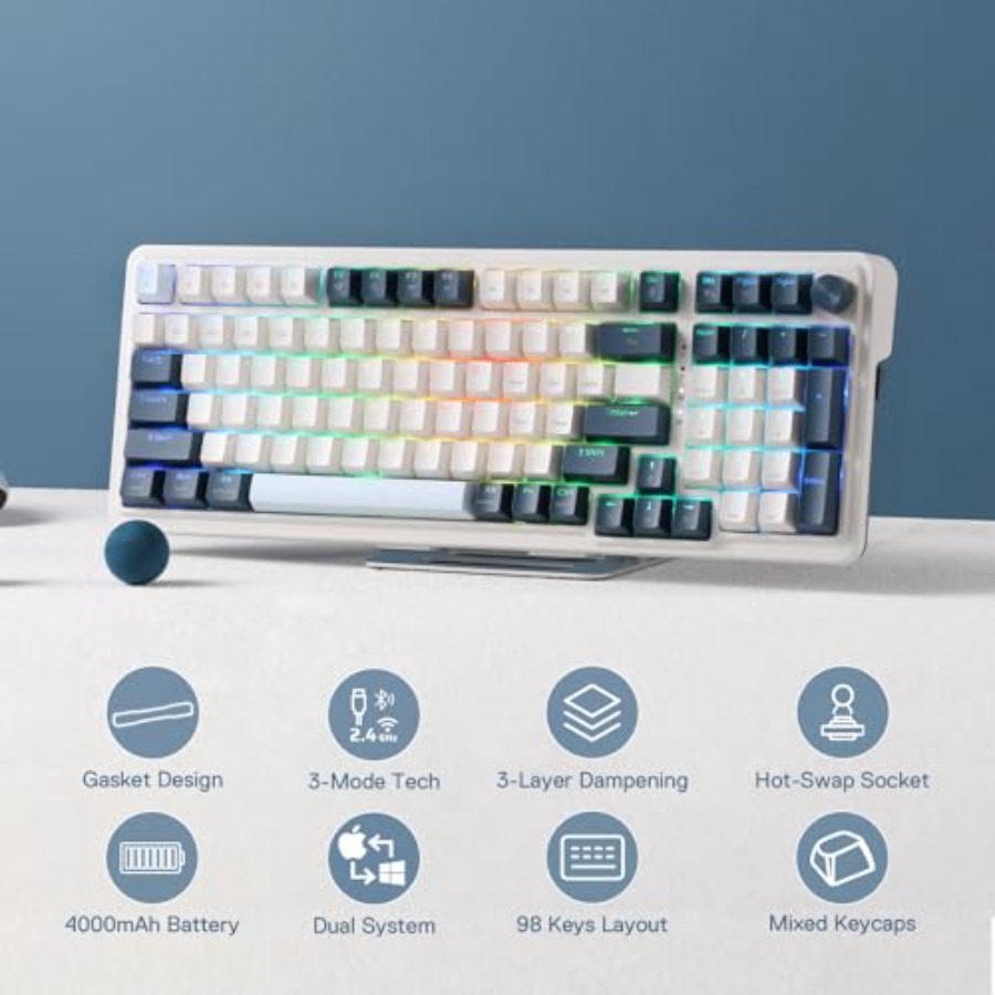 K686 PRO Wireless Gasket RGB G – обзор и цена Gaming Keyboard No Noise