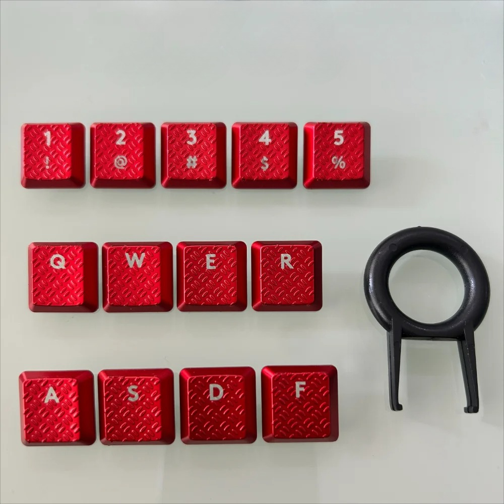 DIY Red translucent keycaps co – обзор и цена Gaming Keyboard Tkl