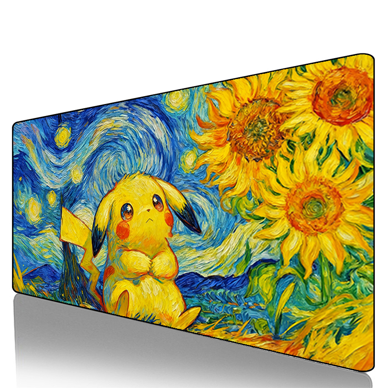 Mouse Pad Pokemon Pikachu Geng – обзор и цена Gaming Keyboard Easy To Clean