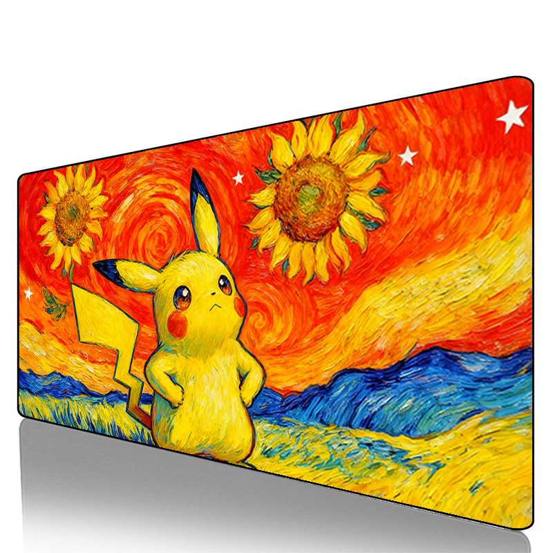 Mouse Pad Pokemon Pikachu Geng – обзор и цена Gaming Keyboard Easy To Clean