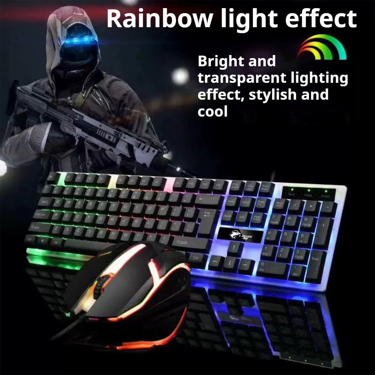 Stylish Backlight Wired Keyboa – обзор и цена Gaming Keyboard Ergonomics