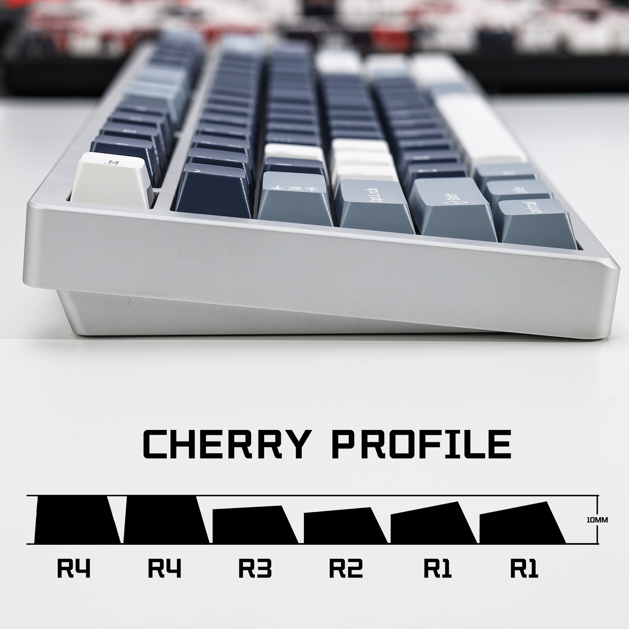 KBDiy Fishing Keycaps ISO PBT  – обзор и цена Gaming Keyboard Number Pad