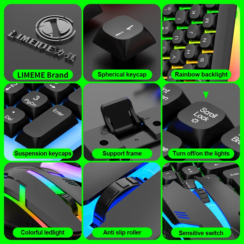 NG GTX350 Gaming Keyboard Mous – обзор и цена Gaming Keyboard And Mouse Set